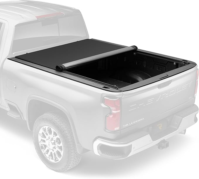 RealTruck TruXedo Pro X15 Soft Roll Up Truck Bed Tonneau Cover | 1485901 | Fits 2019 - 2024 Dodge Ram 1500, Does Not Fit w/ Multi-Function (Split) Tailgate 5' 7" Bed (67.4")
