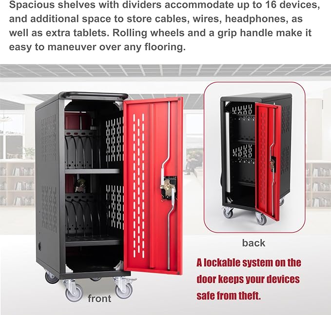 16 Device Mobile Charging Station