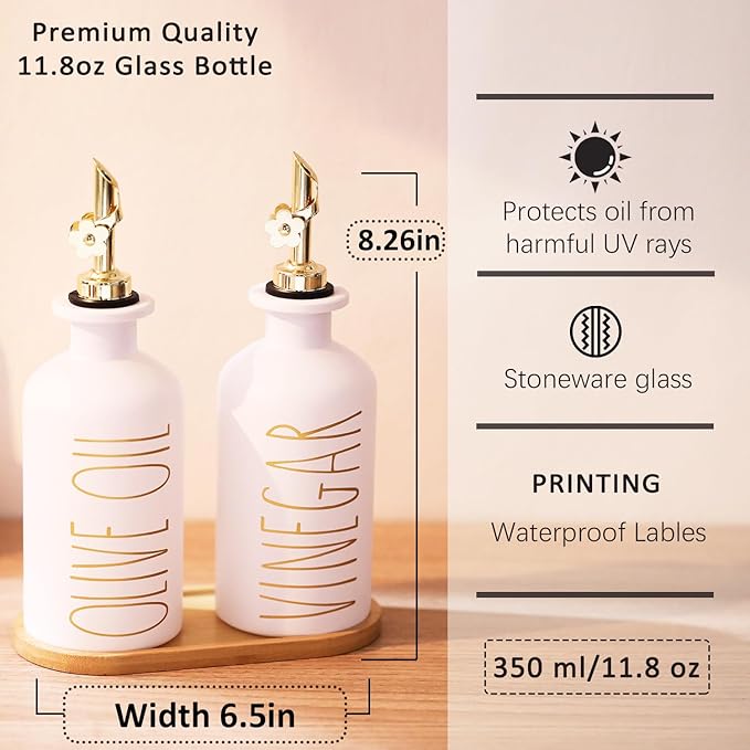 HOMCDALY Premium Olive Oil Dispenser