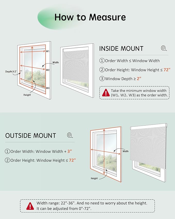 Yoolax Smart Blinds, Motorized Cellular Shades Compatible