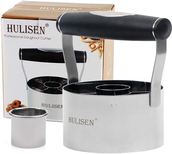 HULISEN Donut Cutter, 3.5 inch Stainless Steel Doughnut Cutter
