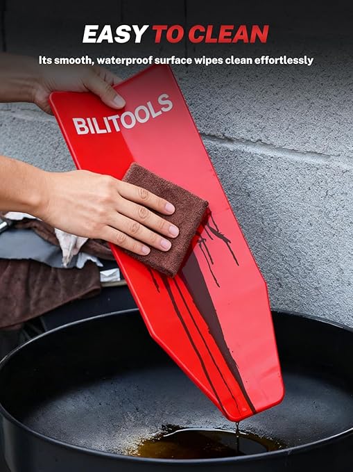 BILITOOLS 4pc Oil Change Kit, Spill-Free Steel System