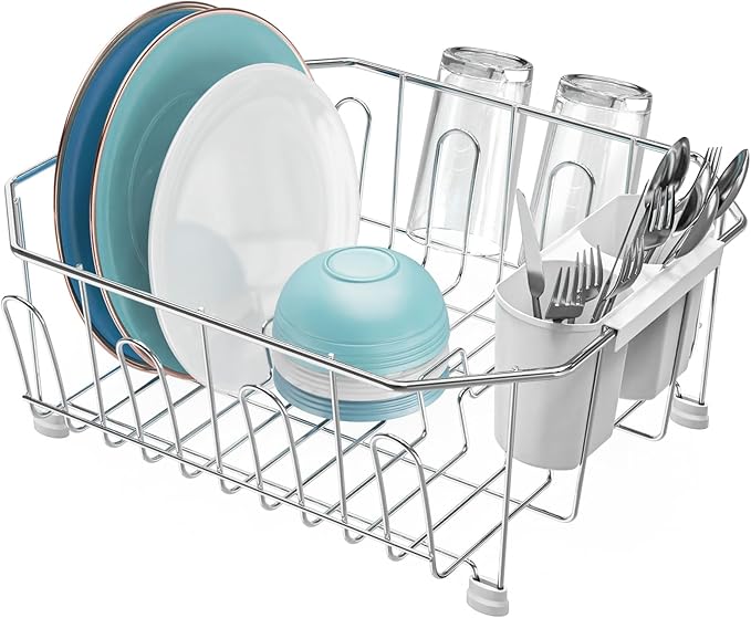 GSlife Small in Sink Dish Drying Rack