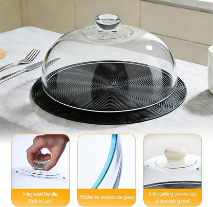 Glass Microwave Splatter Cover