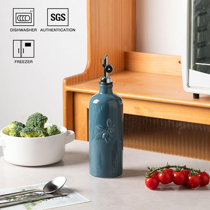 Sweejar Ceramic Olive Oil Dispenser Bottle