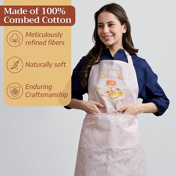 Maison d' Hermine 100% Cotton Apron
