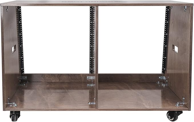 Sound Town DIY 2 x 12U Slanted Studio Rack