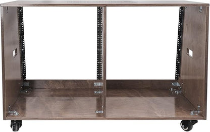 Sound Town DIY 2 x 12U Slanted Studio Rack