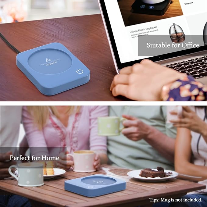 VOBAGA Coffee Mug Warmer for Desk