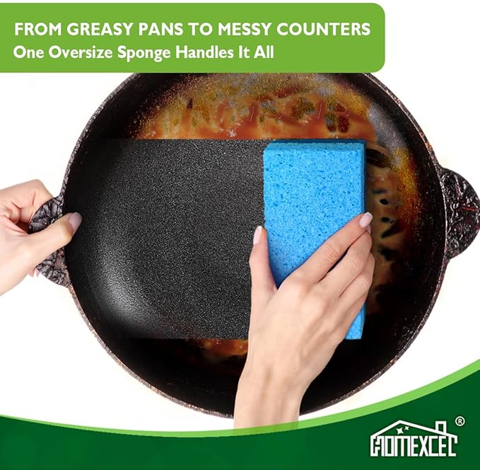 HOMEXCEL Extra Large Dish Sponge