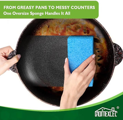 HOMEXCEL Extra Large Dish Sponge