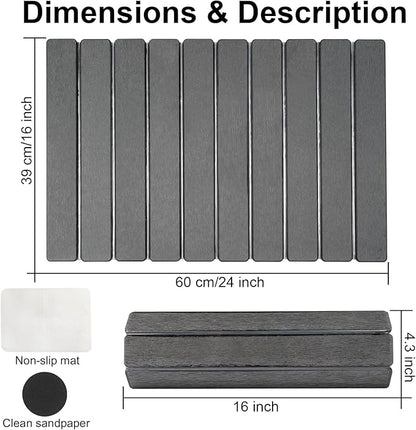 Stone Drying Mat for Kitchen Counter, Stone Bath Mat, Quick Drying Fast