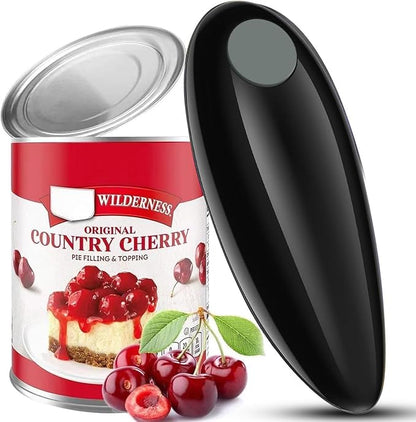 Electric Can Opener, Handheld One-touch Automatic Can opener, Smooth Edge