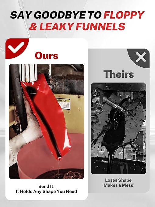 BILITOOLS 4pc Oil Change Kit, Spill-Free Steel System