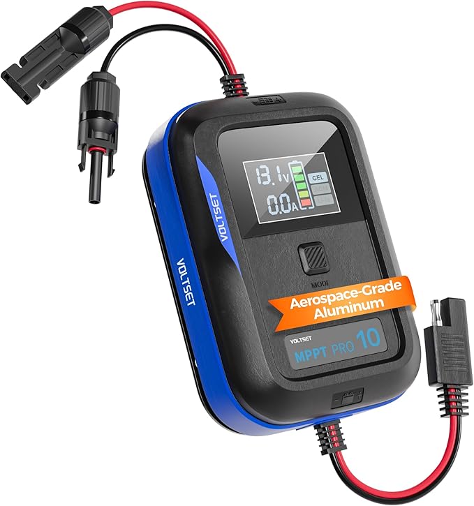 Aerospace-Grade Aluminum Voltset MPPT Solar Charge Controller : Display