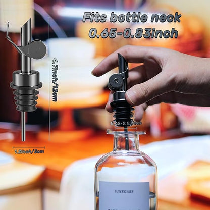 Olive Oil Dispenser Spout, Weighted Liquor Pour Spout, Syrup Dispenser Spout