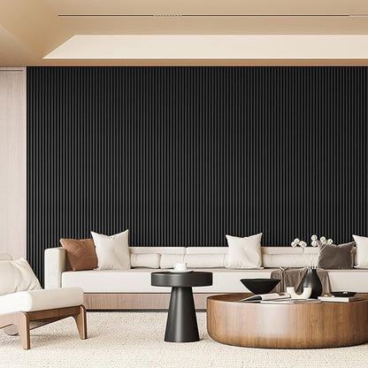 Art3d Fluted Wood Panel for Wall and Ceiling, Beaded Accent molding for Home