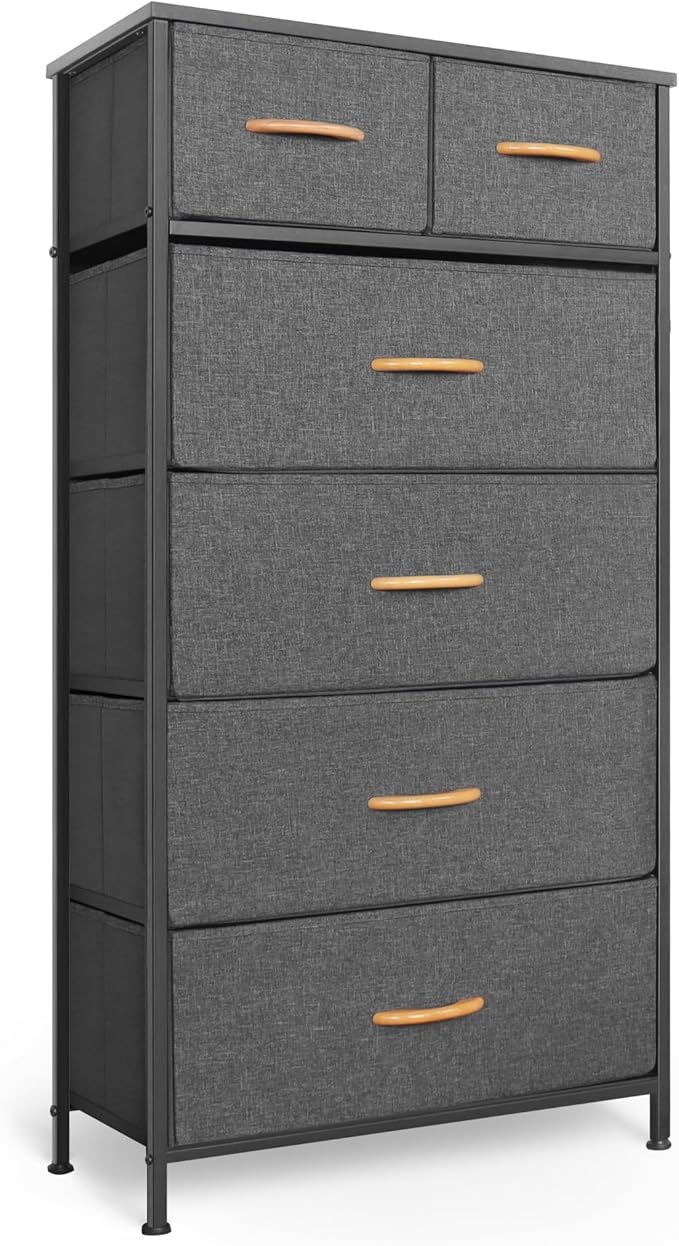 Mifuro Tall Dresser for Bedroom, Vertical Storage Organizer Tower