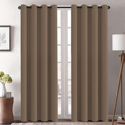 H.VERSAILTEX Thermal Insulated Blackout Window Panels Microfiber