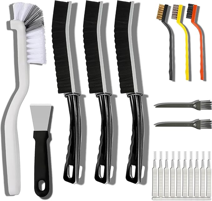20-Piece Crevice Cleaning Brush Set