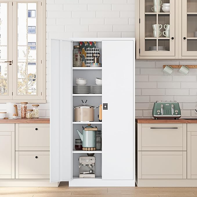 Metal Storage Cabinet-72” Tall Steel File Cabinets