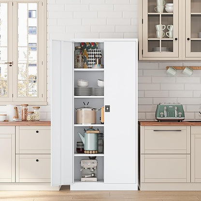Metal Storage Cabinet-72” Tall Steel File Cabinets