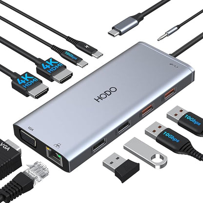 USB C Docking Station Dual Monitor
