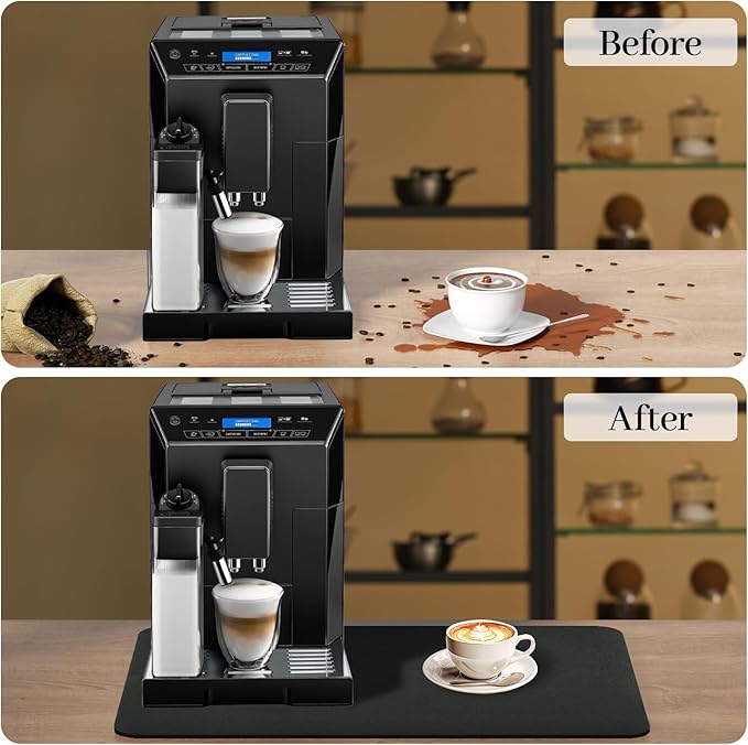 Bloss Coffee Mat 24"x16", Dish Drying Mat