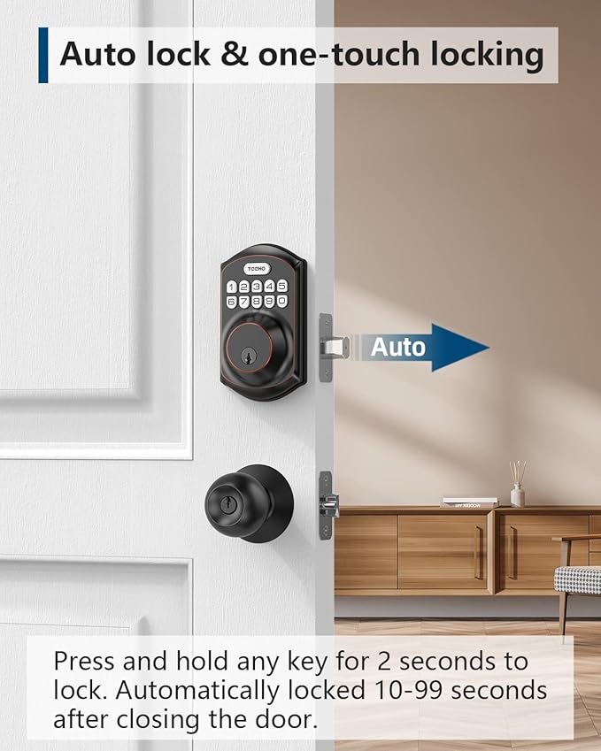 TEEHO TE001 Keyless Entry Door Lock