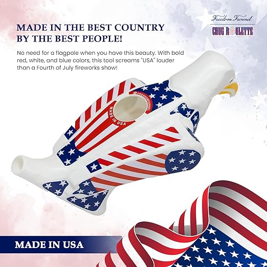 Freedom Funnel – Patriotic Eagle Beer Funnel