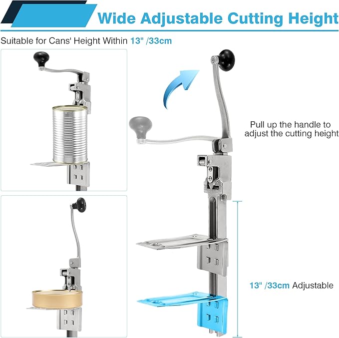 IRONWALLS Commercial Can Opener