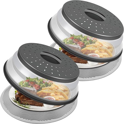 Pack 2, LekDrok Microwave Food Cover
