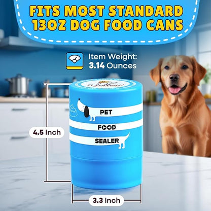 The Original Canned Dog Food Storage Container Patent Pending Reusable Airtight