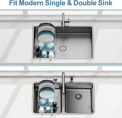 GSlife Over Sink Dish Drying Rack