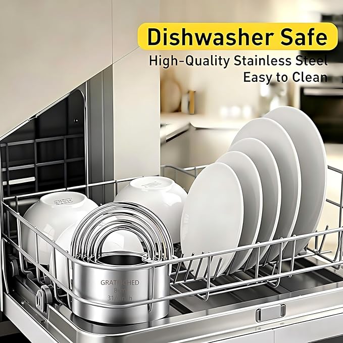5 Pcs Professional Stainless Steel Cookie Cutters Set