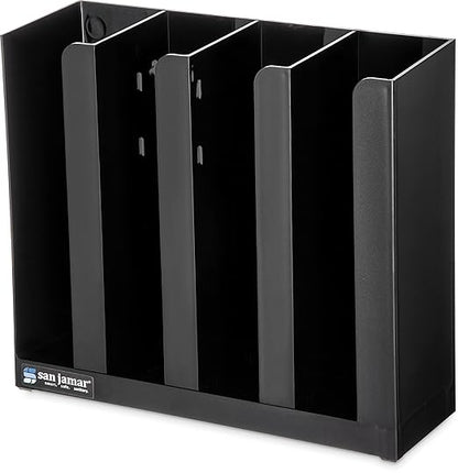 San Jamar Portion Cup and Lid Organizer Fits 2-3" Cups and Lids