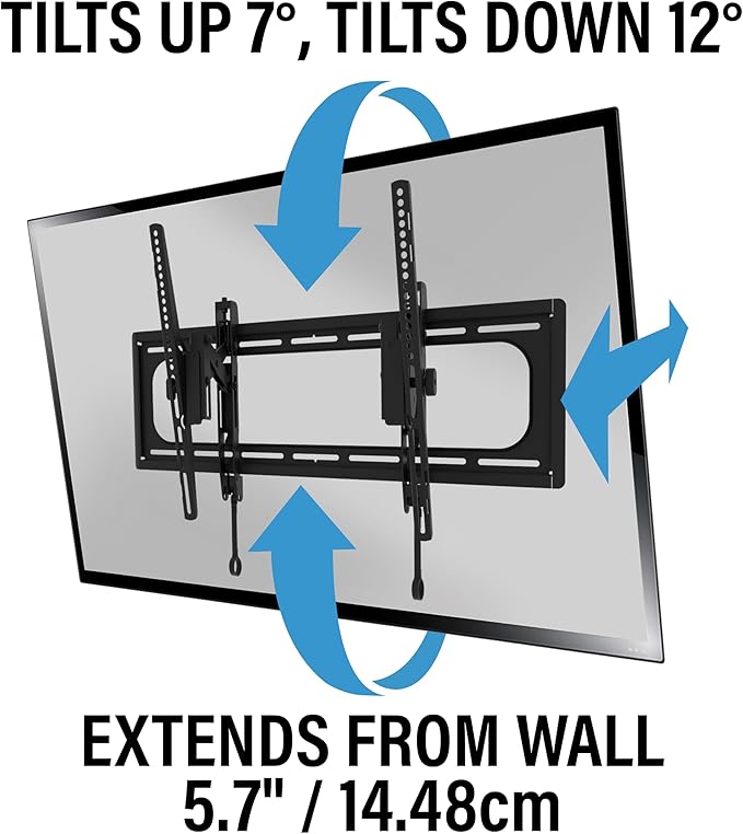 SANUS Preferred Extendable Tilt TV Wall Mount