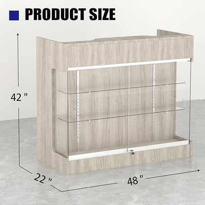 48" W x 22" D x 42" H