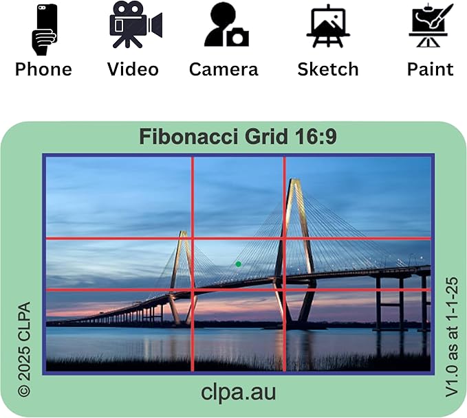 CLPA Fibonacci Viewfinder Set: Fibonacci Matrix, and Diagonals
