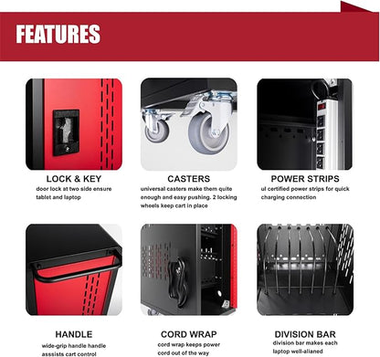 16 Device Mobile Charging Station