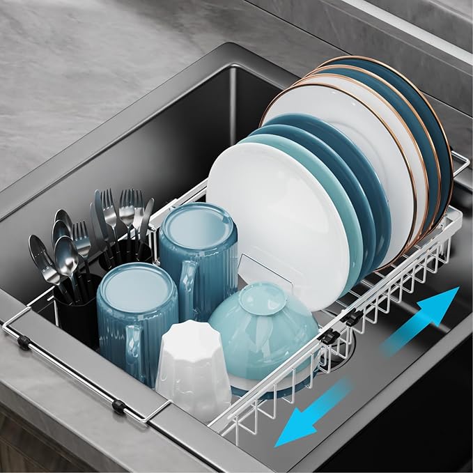 GSlife Over Sink Dish Drying Rack