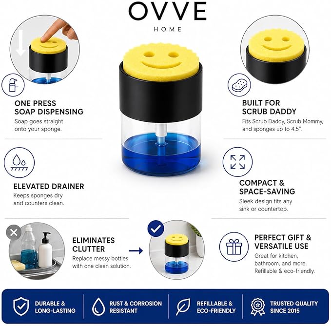 OVVE HOME® Dish Soap Dispenser