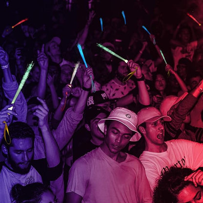 M.best 30pcs Glow Sticks Party Supplies, 3 Modes Colorful Flashing LED Light Up Glow Wands Sticks for Party Favors