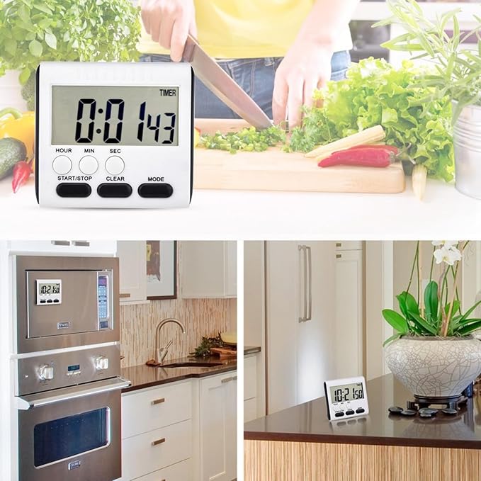 Xuhal 25 Pack 24 Hours Kitchen Timer