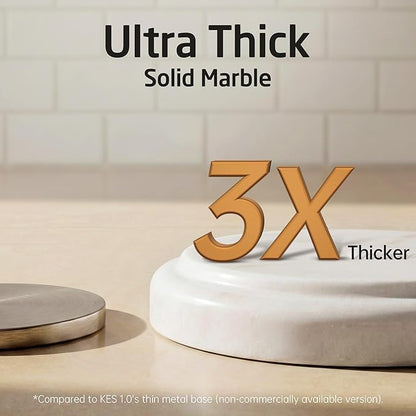KES Anti-Slip Marble Paper Towel Holder Countertop