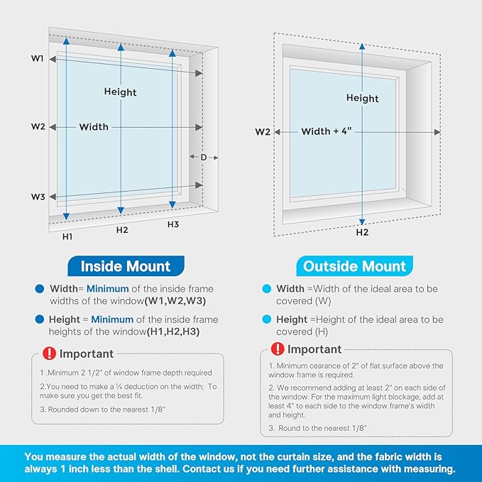 DENFOON Motorized Blackout Shades, Thermal Polyester, Solar Powered,