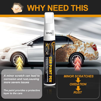 G1U Ice Silver Metallic Car Touch Up Paint for Subaru, Color Accurate Car Paint Scratch Repair Pen Kit Quick & Easy Fix Vehicle Chips and Automotive Nicks Scuff