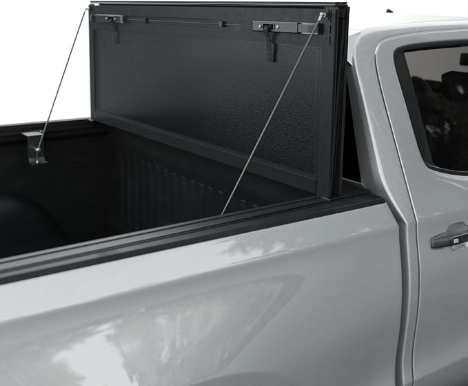 Toptiny Low Profile Flip Up Truck Bed Tonneau Cover Fits 2020-2026 Chevy/GMC Silverado/Sierra 2500/3500 HD New Body Style 6.9FT Bed (82.2")