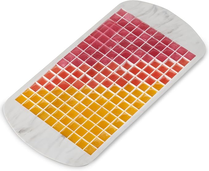 Host Mini Ice Cube Tray, Makes 160 Cubes, Durable Silicone Trays, Iced Coffee
