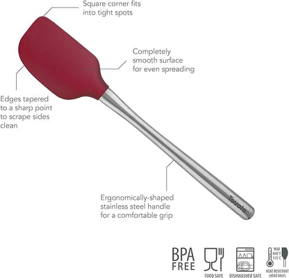 Tovolo Flex-Core Silicone Spatula Metal Handle